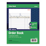 Multipart Sales Order Pad, Two-Part Carbonless, 8.38 x 10.19, 50 Forms Total