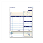 Multipart Job Invoice Forms, Two-Part Carbonless, 8.5 x 10.94, 100 Forms Total