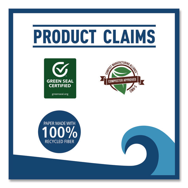 Kitchen Roll Towel, 2-Ply, 11 X 9, White, 85 Sheets/roll, 30 Rolls/carton