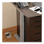 Isobar Surge Protector with Diagnostic LEDs, 4 AC Outlets, 6 ft Cord, 3,330 J, Light Gray