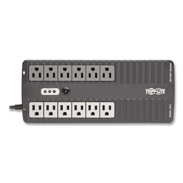 Internet Office Ultra-Compact Desktop Standby Ups, 12 Outlets, 750 Va, 420 J