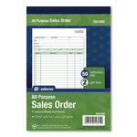 Multipart General-Purpose Sales Pad, Two-Part Carbonless, 5.56 x 7.94, 50 Forms Total