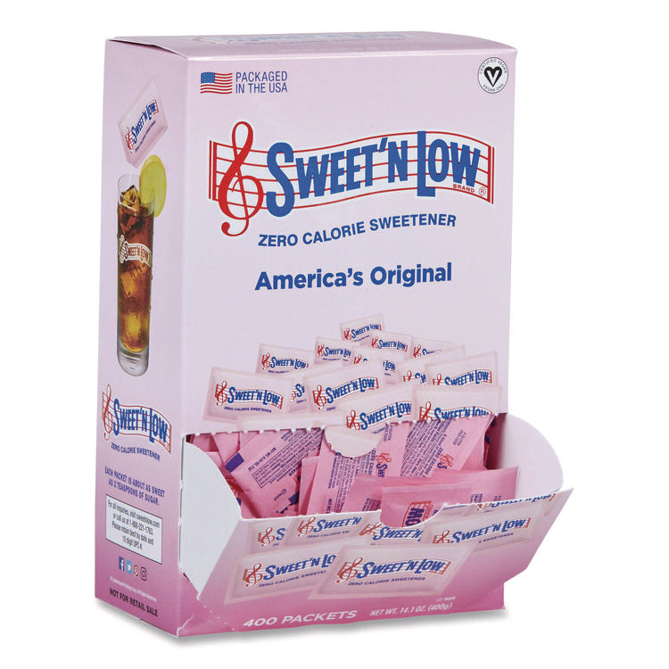 Zero Calorie Sweetener, 1 g Packet, 400/Box, 4 Box/Carton