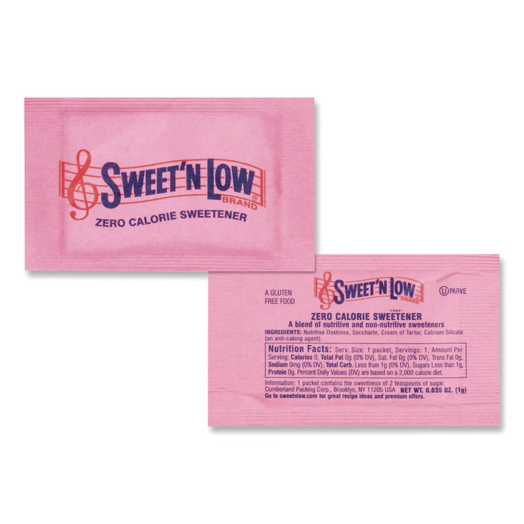 Sugar Substitute, 0.15 oz Packet, 400/Box