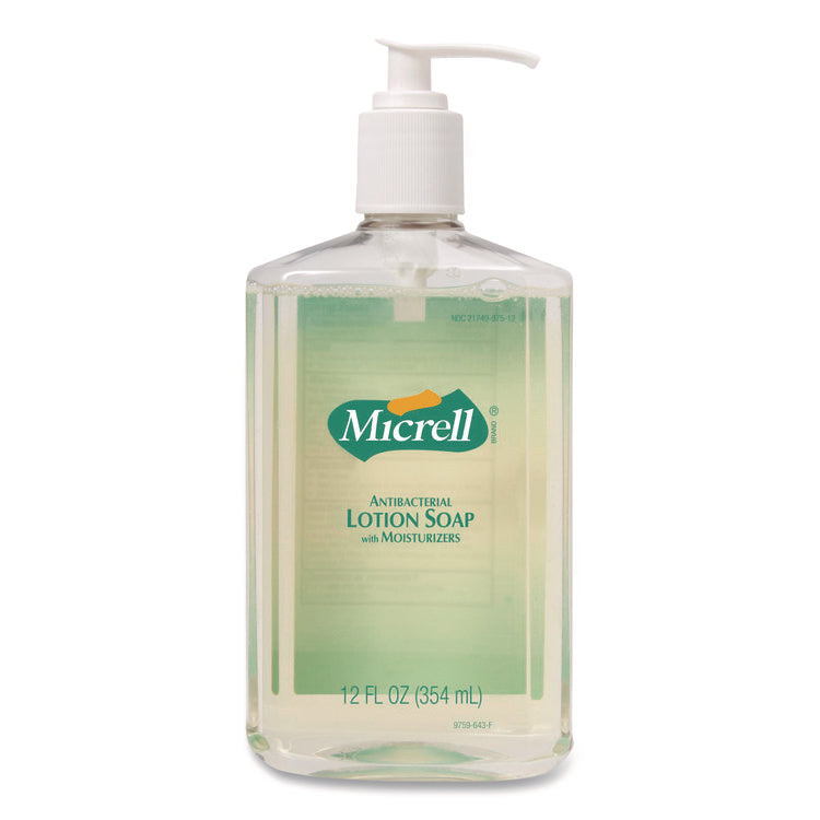 Antibacterial Lotion Soap, Floral Scent, 12 oz