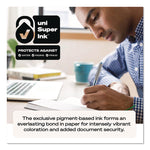 VISION Rollerball Pen, Stick, Fine 0.7 mm, Red Ink, Silver/Red/Clear Barrel, Dozen