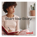 Signo 207 Gel Pen, Retractable, Fine 0.5 mm, Red Ink, Smoke/Black/Red Barrel, Dozen