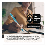 Jetstream Elements Hybrid Gel Pen, Retractable, Medium 1 mm, Assorted Ink and Barrel Colors, 5/Pack