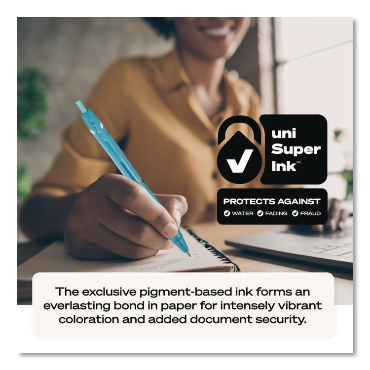 Jetstream Elements Hybrid Gel Pen, Retractable, Medium 1 mm, Assorted Ink and Barrel Colors, 5/Pack