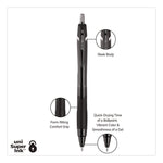 Jetstream Elements Hybrid Gel Pen, Retractable, Medium 1 mm, Assorted Ink and Barrel Colors, 6/Pack