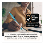 Jetstream Elements Hybrid Gel Pen, Retractable, Medium 1 mm, Assorted Ink and Barrel Colors, 6/Pack