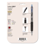 Signo 207 Gel Pen, Retractable, Medium 0.7 Mm, Assorted Ink And Barrel Colors, 8/pack