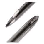 AIR Porous Rollerball Pen, Stick, Medium 0.7 mm, Black Ink, Black Barrel, Dozen
