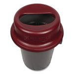 KatchAll Flatware Retriever, 44 gal Capacity, 24.63 dia x 8.13h, Burgundy