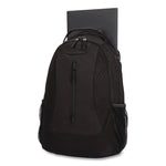 Ascend Backpack, Fits Devices Up to 16", Polyester, 12.5 x 7 x 18.6, Black