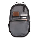 Ascend Backpack, Fits Devices Up to 16", Polyester, 12.5 x 7 x 18.6, Black