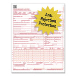 CMS-1500 Health Insurance Claim Form, One-Part (No Copies), 8.5 x 11, 250 Forms Total