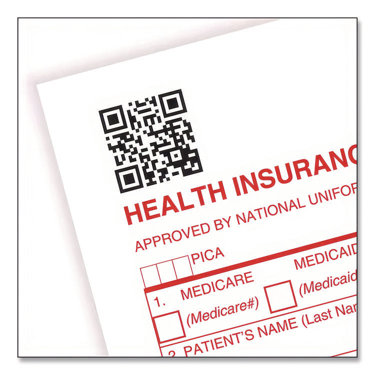 CMS-1500 Health Insurance Claim Form, One-Part (No Copies), 8.5 x 11, 250 Forms Total