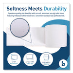 2-Ply Toilet Tissue, Septic Safe, White, 400 Sheets/Roll, 96 Rolls/Carton