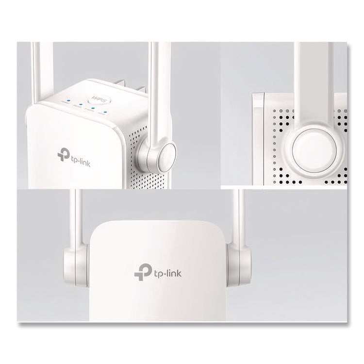 Re205 Ac750 Wi-Fi Range Extender, 1 Port, Dual-Band 2.4 Ghz/5 Ghz