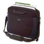 Horizontal Slipcase, Fits Devices Up to 17", Neoprene, 17.25 x 4 x 13, Black/Blue