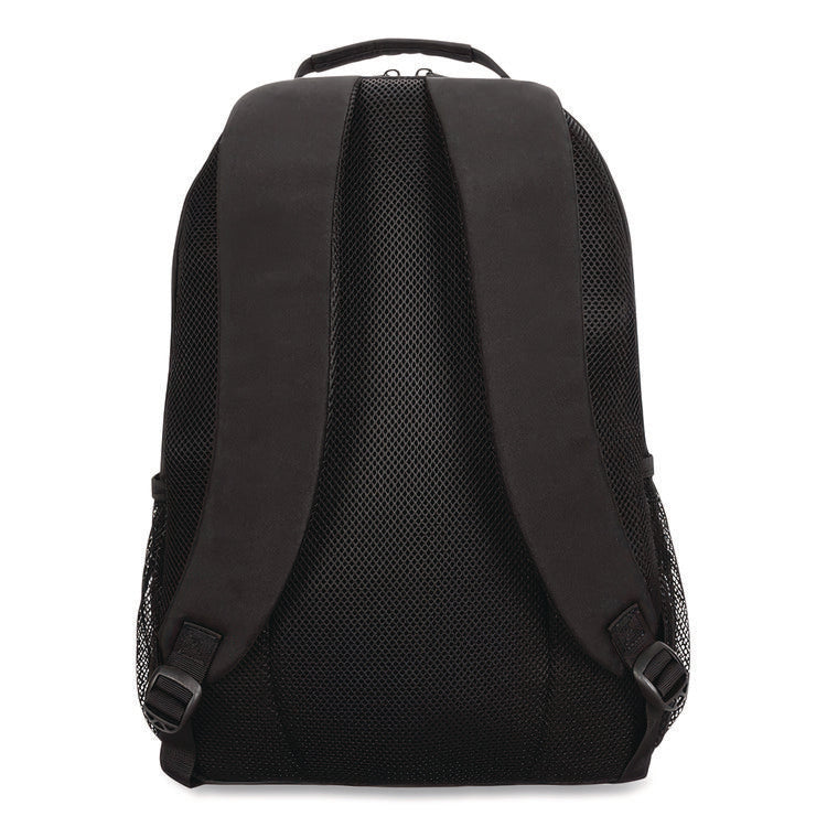 Ascend Backpack, Fits Devices Up to 16", Polyester, 12.5 x 7 x 18.6, Black