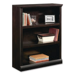 Select Collection Bookcase, Three-Shelf, 35.37w x 13.22d x 69.76h, Estate Black