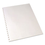 CombBind Pre-Punched Paper, 19-Hole, 92 Bright, 20 lb Bond Weight, 8.5 x 11, Unruled, 500/Ream