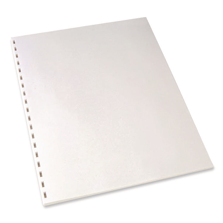 CombBind Pre-Punched Paper, 19-Hole, 92 Bright, 20 lb Bond Weight, 8.5 x 11, Unruled, 500/Ream