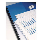 CombBind Pre-Punched Paper, 19-Hole, 92 Bright, 20 lb Bond Weight, 8.5 x 11, Unruled, 500/Ream