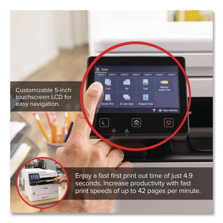 imageCLASS MF465dw Wireless Multifunction Laser Printer, Copy/Fax/Print/Scan