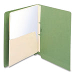 Standard Side-Flap Classification Folder Dividers, 1 Fastener, Letter Size, Manila, 100/Box