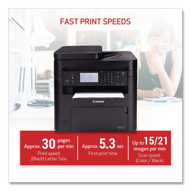 imageCLASS MF275dw Wireless Multifunction Laser Printer, Copy/Fax/Print/Scan