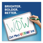 Low-Odor Dry-Erase Marker, Medium Bullet Tip, Black, Dozen