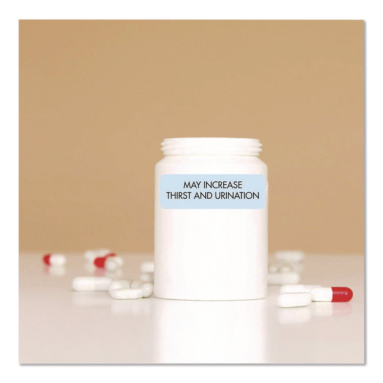 Veterinary Medication Instruction Labels, May Increase Thirst and Urination, 1.5 x 0.5, Blue, 500 Labels