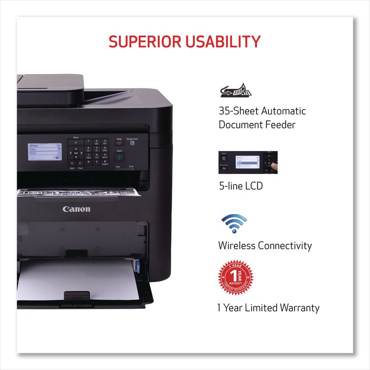 imageCLASS MF273dw Wireless Multifunction Laser Printer, Copy/Print/Scan