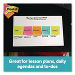 Dry Erase Sheets, Laminate Film Surface, 7" x 11.3", White, 3/Pack