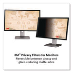 Frameless Blackout Privacy Filter for 21.5" Widescreen Flat Panel Monitor, 16:9 Aspect Ratio