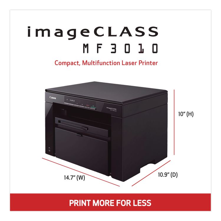 imageCLASS MF3010VP Wireless Multifunction Laser Printer, Copy/Print/Scan