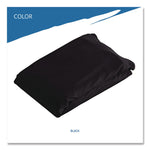 Igear Fabric Table Cover, Polyester/spandex, 30" X 96", Black