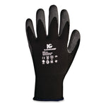 G40 Latex Coated Gloves, EN388: 2142, Medium (Size 8), Gray/Black, 12 Pairs