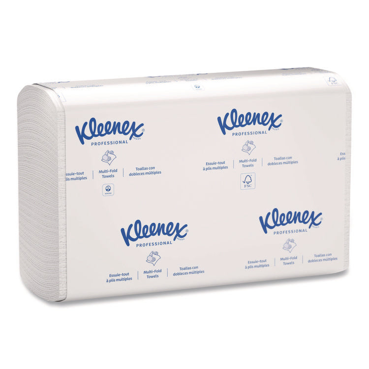 Multi-Fold Paper Towels, Convenience, 9.2 x 9.4, White, 150/Pack, 8 Packs/Carton