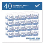Essential Standard Roll Bathroom Tissue, Septic Safe, 2-Ply, White, 550 Sheets/roll, 40 Rolls/carton