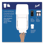 Essential Standard Roll Bathroom Tissue, Septic Safe, 2-Ply, White, 550 Sheets/roll, 40 Rolls/carton