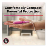 U by Kotex Click Compact Tampons, Regular, 32/Pack