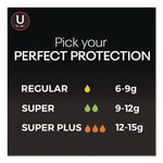 U by Kotex Click Compact Tampons, Regular, 32/Pack