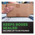 Tough Grip Moving Packaging Tape, 3" Core, 1.88" X 43.7 Yds, Clear, 6/pack