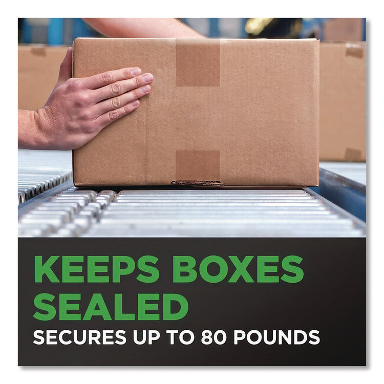 Tough Grip Moving Packaging Tape, 3" Core, 1.88" X 43.7 Yds, Clear, 6/pack