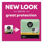 U by Kotex Security Regular Maxi Pads, Unscented, 48/Pack