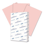 Fore Multipurpose Print Paper, 20 lb Bond Weight, 8.5 x 14, Pink, 500/Ream
